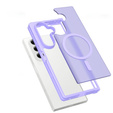 Etui kompatybilne z MagSafe do Samsung Galaxy Z Fold7 5G, ERBORD Matt Case – fioletowe