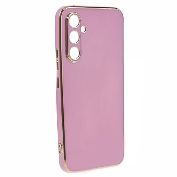 Etui do Samsung Galaxy A05s, Glamour CamShield, fioletowe