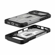 Etui Urban Armor Gear do iPhone 17 Pro Max, Pathfinder MagSafe, Ice/Silver