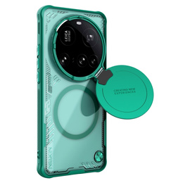 Etui do Xiaomi 15 Ultra, pancerne Nillkin, Icelade Prop, do Magsafe, zielone