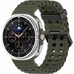 Pasek Silikonowy do Samsung Galaxy Watch 8 / 8 Classic, Zielony