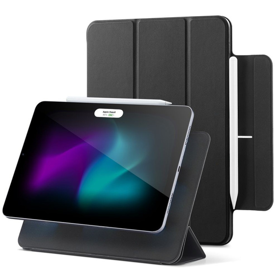 Etui do iPad Air 11" 2025/2024 (7/6 gen.) / Air 10.9" 2022/2020 (5/4 gen.), ESR Rebound Magnetic, Czarne
