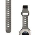 Pasek Silikonowy do Apple Watch 1/2/3/4/5/6/7/8/9/10/SE/Ultra/Ultra 2 42/44/45/46/49mm, Szary
