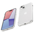 Etui Spigen do iPhone 15, Ultra Hybrid, przezroczyste + Szkło Hartowane 9H