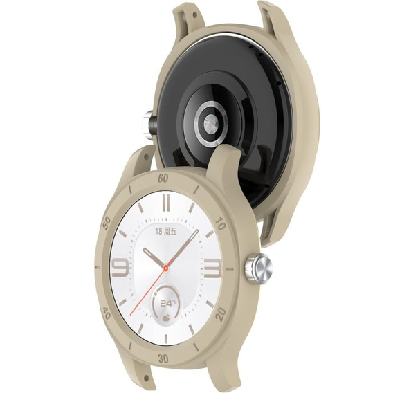Etui nakładka do Huawei Watch GT Cyber, Beżowe