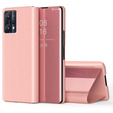 Etui do Realme 9 Pro+ Plus / Realme 9 4G, Clear View, różowe rose gold