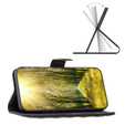 Etui z klapką do Samsung Galaxy A15, Wallet, BINFEN COLOR, czarne