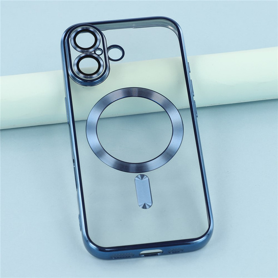 Etui do iPhone 17 Electro MagSafe – niebieskie