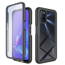 Etui do OPPO A52/A72/A92, Shockproof, z folią, czarne