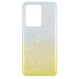 Etui Glitter Case Samsung Galaxy S20 Ultra - Silver / Gold