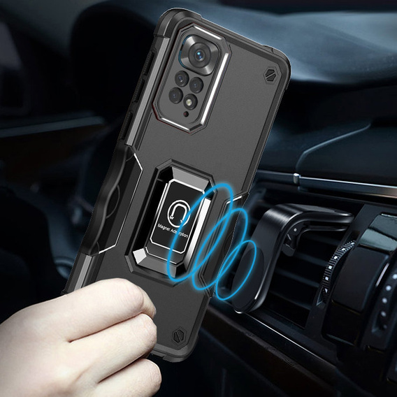 Etui do Xiaomi Redmi Note 11 / 11S, Dual-Layer Armor, czarne