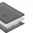 Etui do MacBook Air 15 2023/2024/2025, Czarne / Przezroczyste