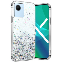 Etui do Realme C30 / Narzo 50i Prime, Glittery, przezroczyste