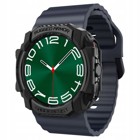 Etui Spigen do Samsung Galaxy Watch Ultra 47mm (2025 / 2024), Rugged Armor , Czarny