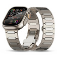Bransoleta do Apple Watch 1/2/3/4/5/6/7/8/9/10/11/SE Ultra 1/2/3 42/44/45/46/49mm, Tytanowa