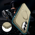 Etui do Samsung Galaxy S25/S24 z magnetyczną podstawką – khaki