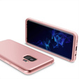 Etui do Samsung Galaxy S9, Suritch Full Body, różowe rose gold