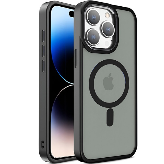 Etui do iPhone 15, MagColor do MagSafe, czarne