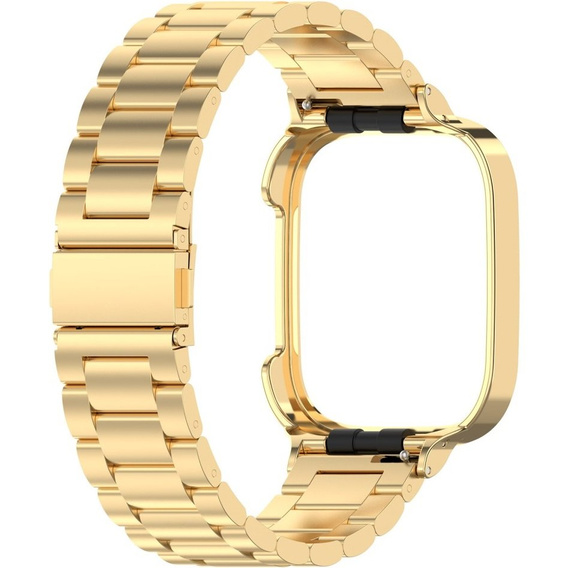 Bransoleta Stalowa do Xiaomi Redmi Watch 3, Złota
