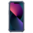 Etui pancerne do iPhone 13 / 14, Dexnor Full Body, granatowe