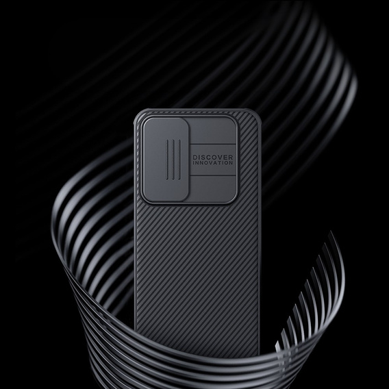 Etui do Samsung Galaxy S24 FE, pancerne Nillkin, CamShield Pro, czarne