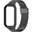 Bransoleta Milanese do Xiaomi Redmi Smart Band 2 / Xiaomi Smart Mi Band 8 Active, Czarna