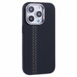 Etui do iPhone 15 Pro, Carbon Fiber MagSafe, czarne