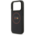 Etui RED BULL do iPhone 17 Pro, Meshed Red Ring, do MagSafe, granatowe