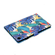 Etui do Lenovo Tab M10 Plus 10.6 Gen 3 TB-125F TB-128F, z klapką, Liście