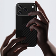 Etui Benks Montage Magnetic Armor Air Kevlar (600D/1500D) z metalową ramką MB70 do iPhone 17 Pro Max – czarny
