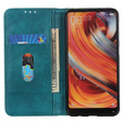 Etui do Xiaomi Redmi Note 13 Pro 4G, Wallet Litchi Leather, zielone