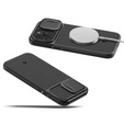 Etui SPIGEN do iPhone 15 Pro Max, Optik Armor MagSafe, Czarne