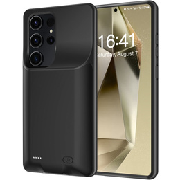 Etui z Baterią 6500mAh do Samsung Galaxy S25 Ultra, czarne