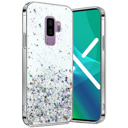 Etui do Samsung Galaxy S9+ Plus, Glittery, przezroczyste