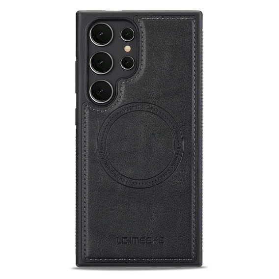 Etui do Samsung Galaxy S25 Ultra, LC.IMEEKE, kompatybilne z MagSafe – czarne