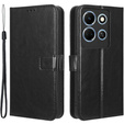 Etui z klapką do Infinix Note 30, Crazy Horse Wallet, czarne