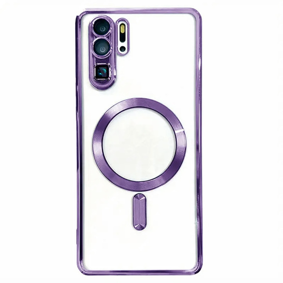 Etui do Huawei P30 Pro, MagSafe Hybrid, fioletowe