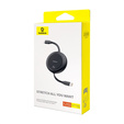 Baseus Free2Draw Mini – zwijany kabel USB‑C 100 W, 1m - czarny