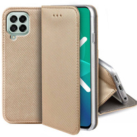 Etui Smart Magnet do Samsung Galaxy M53 5G, Gold