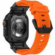 Pasek ERBORD ProTech do Apple Watch 1/2/3/4/5/6/7/8/9/10/11/SE Ultra 1/2/3 42/44/45/46/49mm, Pomarańczowy