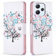 Etui z klapką do Xiaomi Redmi 12 4G, Wallet, Colorful Tree białe