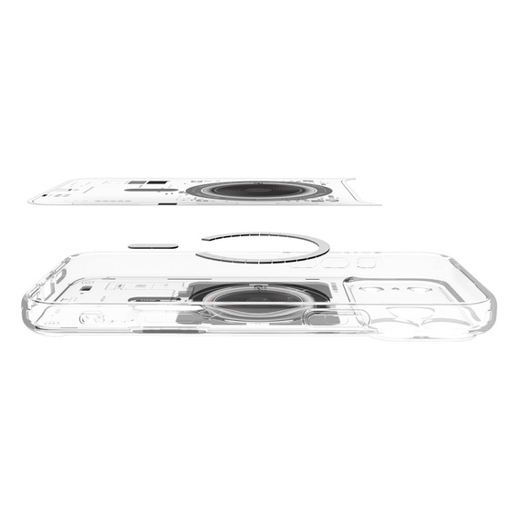Etui Spigen do iPhone 17 Pro Max, Ultra Hybrid Mag MagSafe, Neo One - Clear