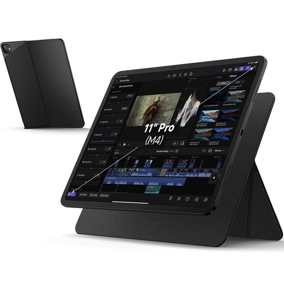 SURITCH magnetyczny stojak składany do iPad Pro 13" M4 2024, lekki i elegancki – czarny
