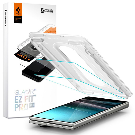 Szkło Spigen Glas.tR EZ Fit do Samsung Galaxy Z Fold7 – zestaw 2-pack z aplikatorem
