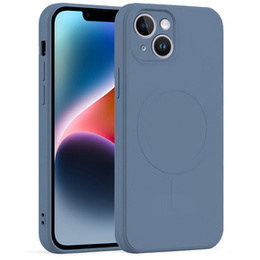 Etui Silicone Mag Cover do iPhone 13, Blue