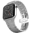 Bransoleta do Apple Watch 1/2/3/4/5/6/7/8/9/10/11/SE Ultra 1/2/3 42/44/45/46/49mm, Srebrna