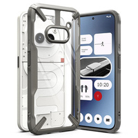 Etui pancerne Ringke do Nothing Phone 2a / 2a Plus, Fusion X, Przezroczyste / Szare