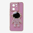 Zestaw Etui do Xiaomi 13T / 13T Pro, Astronaut, fioletowe + Szkło 