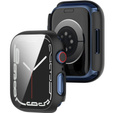 2w1 Etui + Szkło Hartowane do Apple Watch 7/8/9 45MM, Czarne