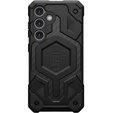 Etui Urban Armor Gear do Galaxy S24, Monarch Carbon, czarne